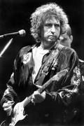 Bob Dylan, el 29 de julio de 1981, durante un concierto en Múnich, Alemania. Foto: Frank Leonhardt, AFP