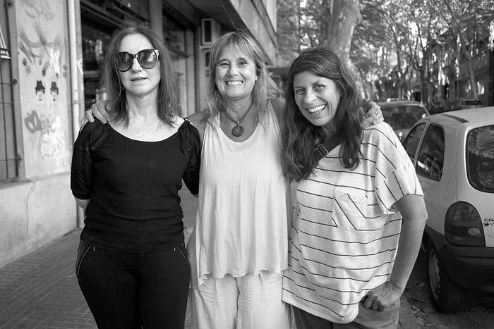 Estela Magnone, Mayra Hugo y Mariana Ingold. Foto: Pablo Vignali