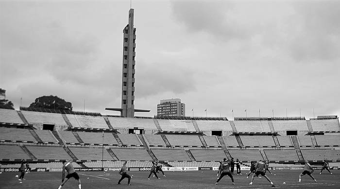 Tribuna Olímpica del estadio Centenario. Foto: Iván Franco (archivo, agosto de 2013)