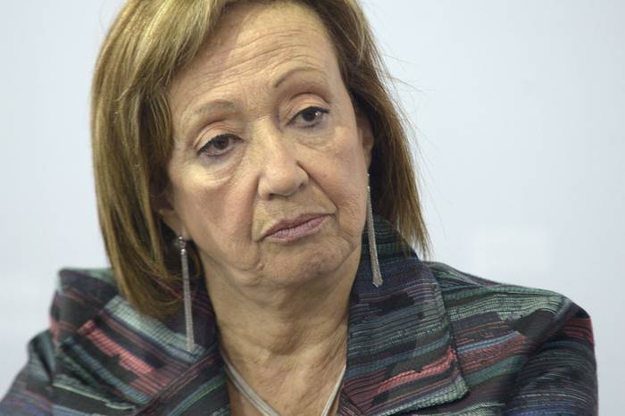 María Julia Muñoz (archivo, setiembre de 2015).
 · Foto: Santiago Mazzarovich