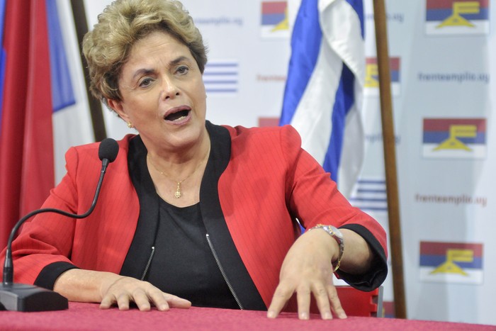 Dilma Rousseff.  (Archivo, noviembre de 2016) · Foto: Federico Gutiérrez