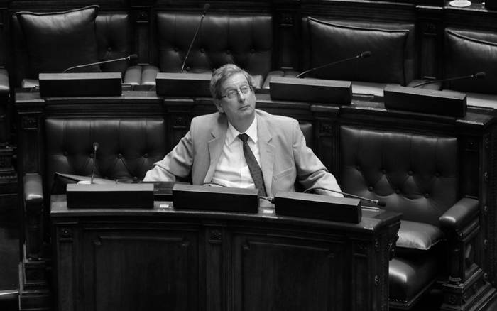 Eduardo Rubio en la Cámara de Diputados. Foto: Sandro Pereyra (archivo, febrero de 2015)