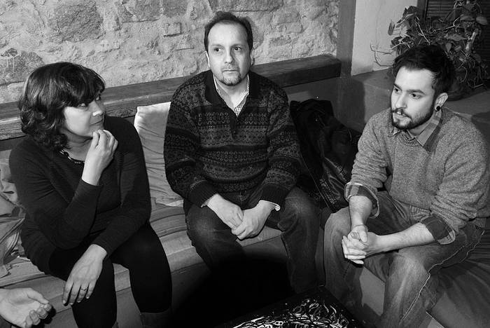 Jesshie Toledo, Gabriel Soto y Germán Tourón. Foto: Federico Gutiérrez