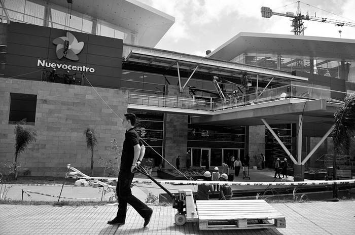  Nuevocentro Shopping en los días previos a su inauguración, en octubre de 2013. / Foto: Javier Calvelo