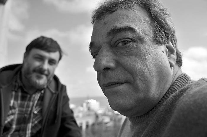 Fernando Santullo y Jorge Galemire. · Foto: Javier Calvelo