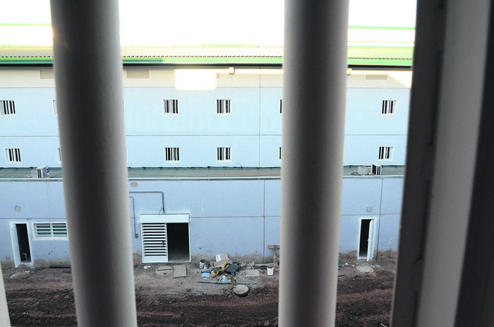 Obra nueva en la cárcel de Punta de Rieles. Foto: Alessandro Maradei