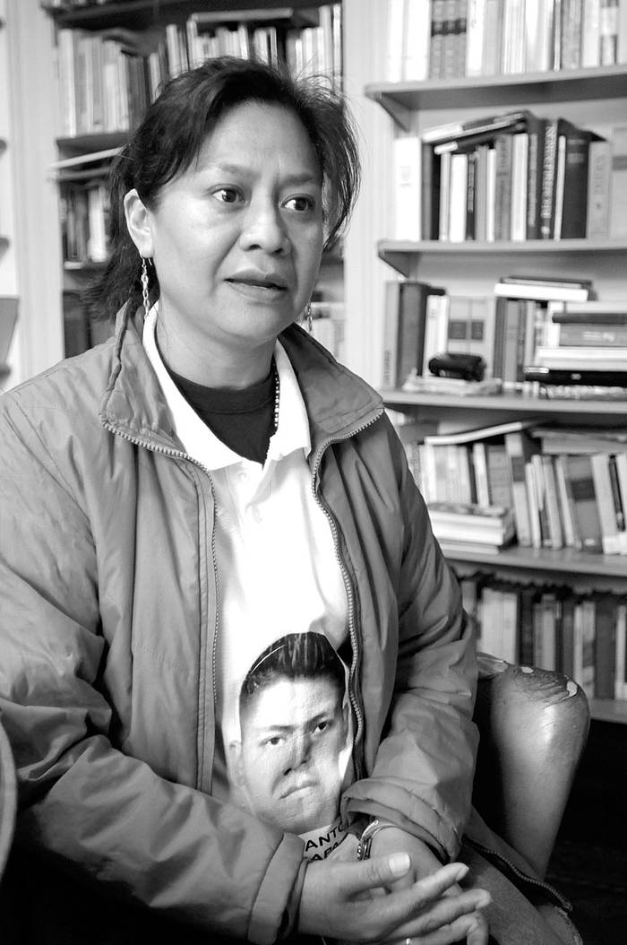 Hilda Legideño Márquez, madre de Jorge Antonio Tizapa Legideño. Foto: Sandro Pereyra