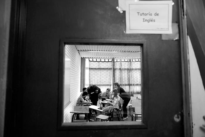 Liceo 30. Foto: Santiago Mazzarovich (archivo, febrero de 2016)