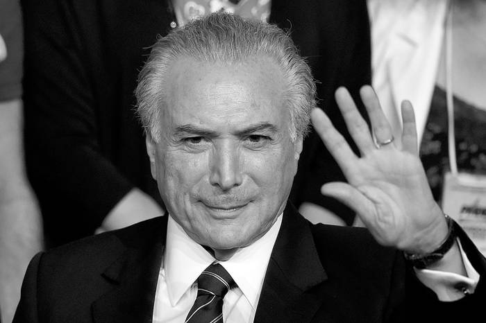 Michel Temer, vicepresidente de Brasil, el 12 de marzo, en Brasilia. Foto: Evaristo Sa, Afp