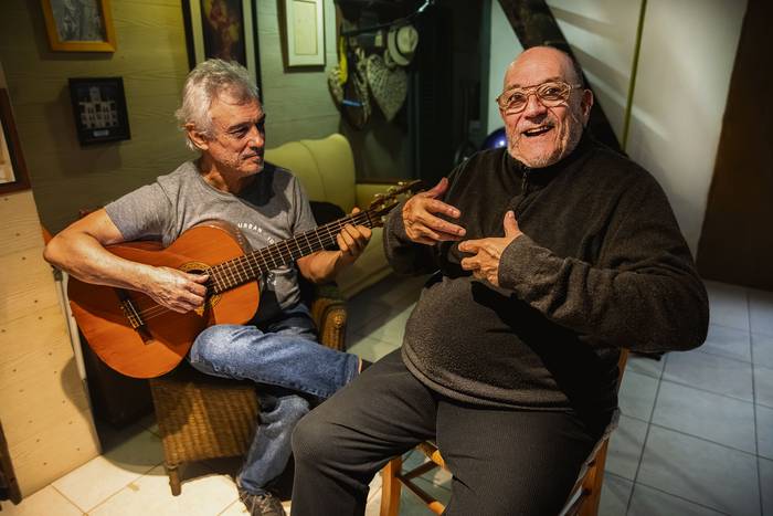 Carlos Gómez y Pepe Vázquez. · Foto: Mara Quintero