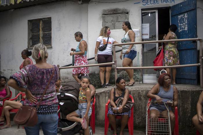 Favela Cidade de Deus, en Río de Janeiro, Brasil (archivo, abril de 2020). · Foto: Mauro Pimentel, AFP