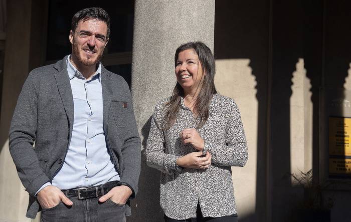 Joaquín Rubio e Isabel Rodríguez. · Foto: Alessandro Maradei