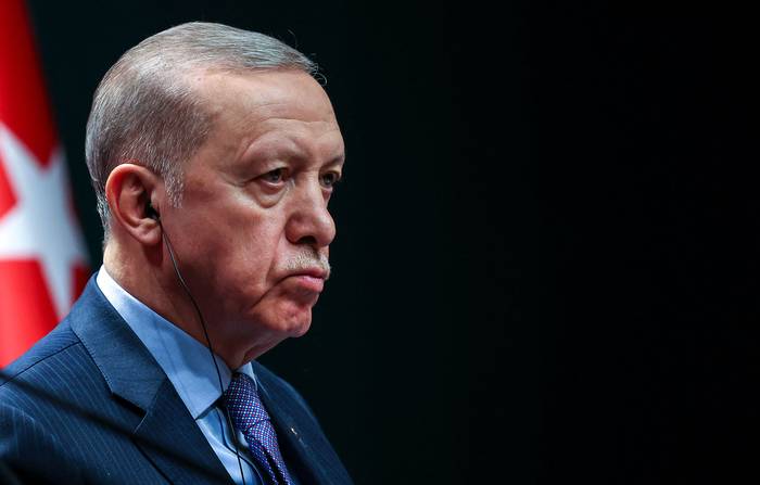 Recep Tayyip Erdogan, presidente de Turquía, en Ankara (24.01.2024). · Foto: Adem Altan, AFP