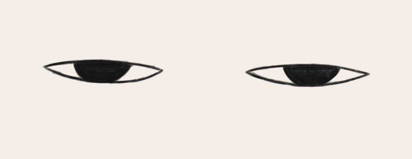 ojos pestañando