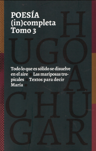 Foto de tapa de Poesía (in)completa. Tomo 3