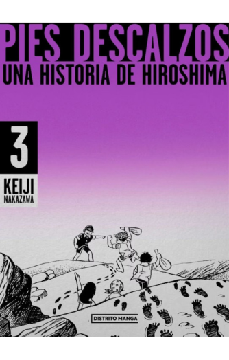 Foto de tapa de Pies descalzos: una historia de Hiroshima 3