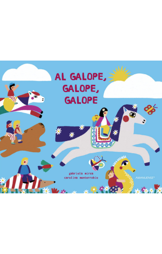 Foto de tapa de Al galope, galope, galope