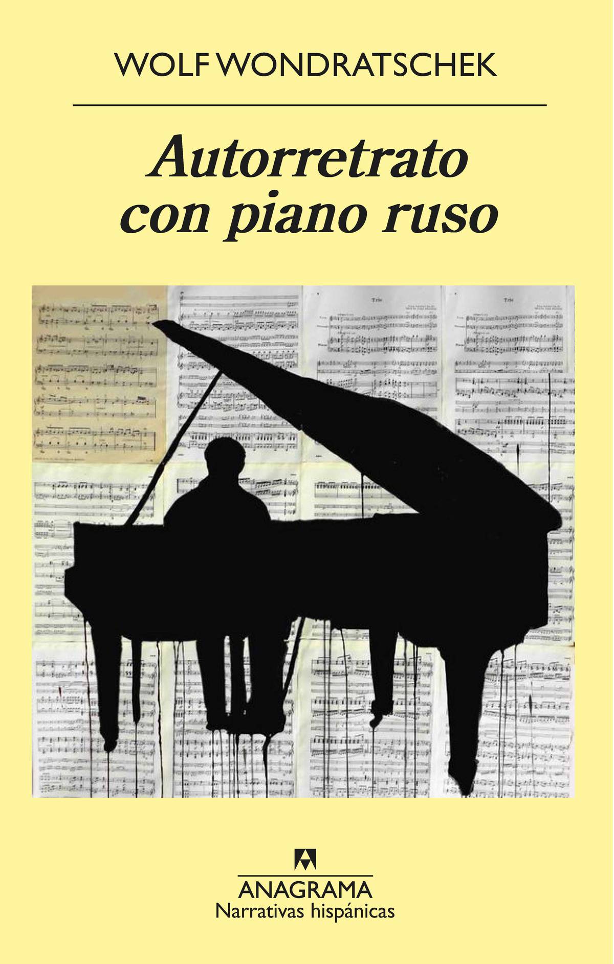 Foto de tapa de Autorretrato con piano ruso