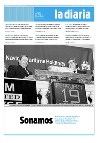 Tapa de la diaria del jueves 20 de febrero de 2014