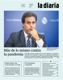 Tapa de la diaria del miércoles 17 de marzo de 2021