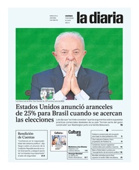 Tapa de la diaria del viernes 17 de julio de 2026