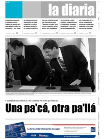 Tapa de la diaria del lunes 22 de enero de 2007