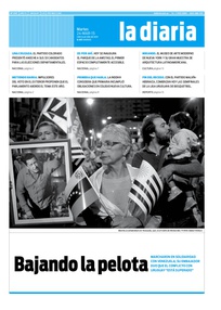 Tapa de la diaria del martes 24 de marzo de 2015