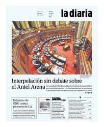 Tapa de la diaria del jueves 18 de noviembre de 2021