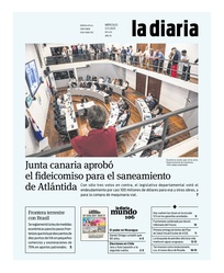 Tapa de la diaria del miércoles 12 de noviembre de 2025