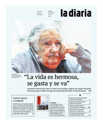 Tapa de la diaria del martes 30 de abril de 2024