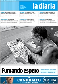 Tapa de la diaria del jueves 27 de octubre de 2016