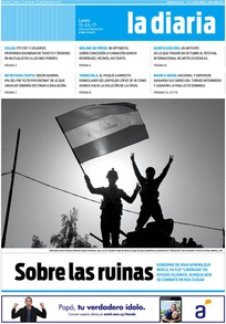 Tapa de la diaria del lunes 10 de julio de 2017
