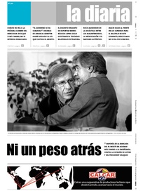 Tapa de la diaria del viernes 22 de junio de 2007