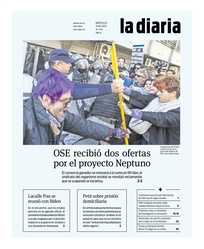 Tapa de la diaria del miércoles 14 de junio de 2023