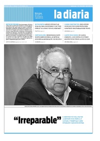 Tapa de la diaria del miércoles 7 de septiembre de 2011