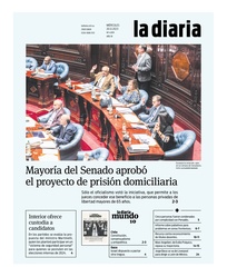 Tapa de la diaria del miércoles 20 de diciembre de 2023