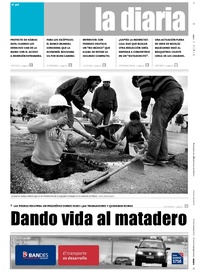 Tapa de la diaria del lunes 27 de agosto de 2007