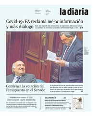 Tapa de la diaria del lunes 30 de noviembre de 2020