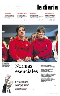 Tapa de la diaria del sábado 9 de junio de 2018