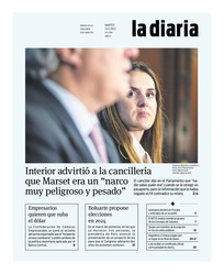 Tapa de la diaria del martes 13 de diciembre de 2022