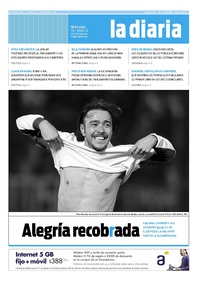 Tapa de la diaria del miércoles 15 de agosto de 2012