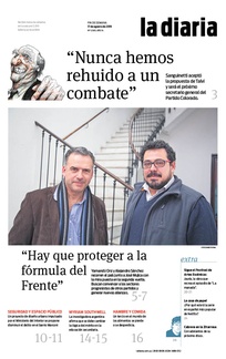 Tapa de la diaria del sábado 17 de agosto de 2019