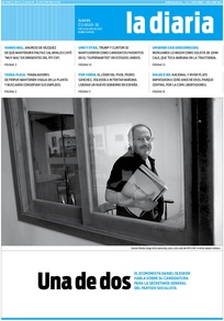 Tapa de la diaria del jueves 3 de marzo de 2016