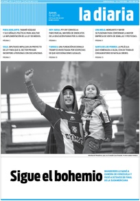 Tapa de la diaria del jueves 15 de septiembre de 2016