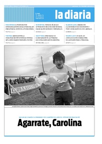 Tapa de la diaria del lunes 12 de agosto de 2013