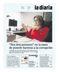 Tapa de la diaria del jueves 23 de mayo de 2024