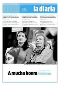 Tapa de la diaria del miércoles 21 de octubre de 2009