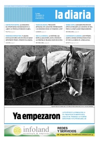 Tapa de la diaria del lunes 29 de marzo de 2010