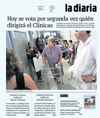 Tapa de la diaria del jueves 10 de diciembre de 2020