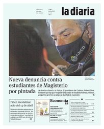 Tapa de la diaria del lunes 4 de abril de 2022